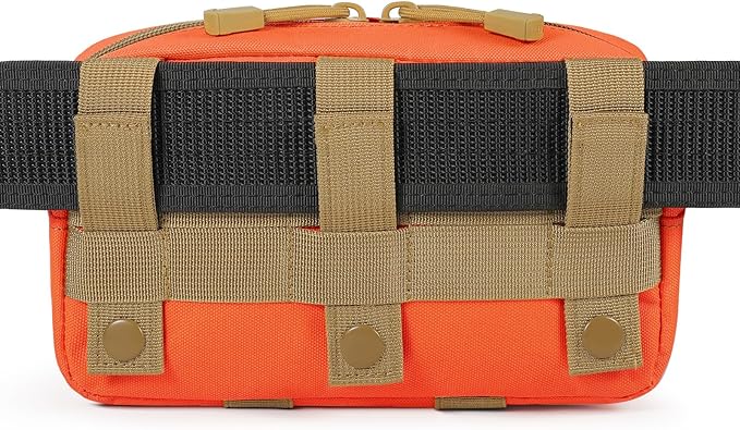 Tactical Molle Admin Pouch Utility Laser Cut EDC Tool Pouch Bag Horizontal - Image 2