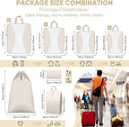 8 Set Compression Packing Cubes - Image 4
