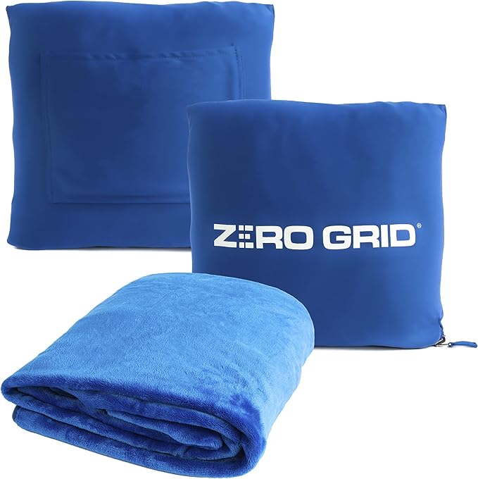 Lightweight Travel Blanket by ZeroGrid