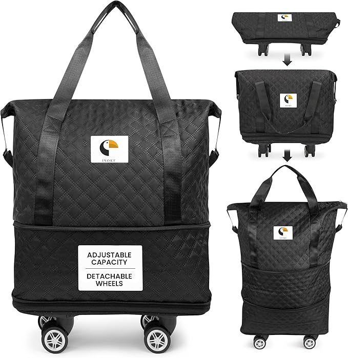 ISOKE Foldable Travel Duffel Bag - Image 7