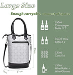 Tirrinia Insulated Wine Gift Carrier Tote - Image 4