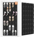 FENTEC 35 Large Pockets Over The Door Shoe Organizer, Mesh Hanging Shoe by Fentec