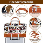 Weekender Bag for Women, Travel Duffel Bag Carry On Overnight Bag - Image 5