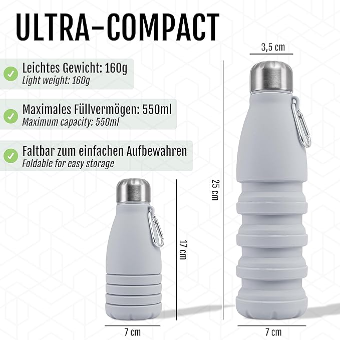 Foldable Drinking Bottle - Image 3
