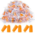 100 Pairs Earplugs for Noise Canceling Ear Plugs for Sleep Work Snoring Sound by LETAYAR