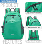 YZAOLL Small Lightweight Packable Hiking Backpack, 20L Hiking Backpack Day Pack - Image 3