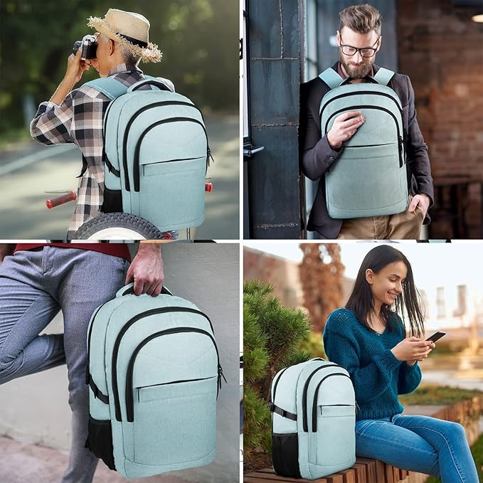 Lapsouno Extra Large Backpack, Travel Laptop Backpack, Carry on Backpack - Image 7