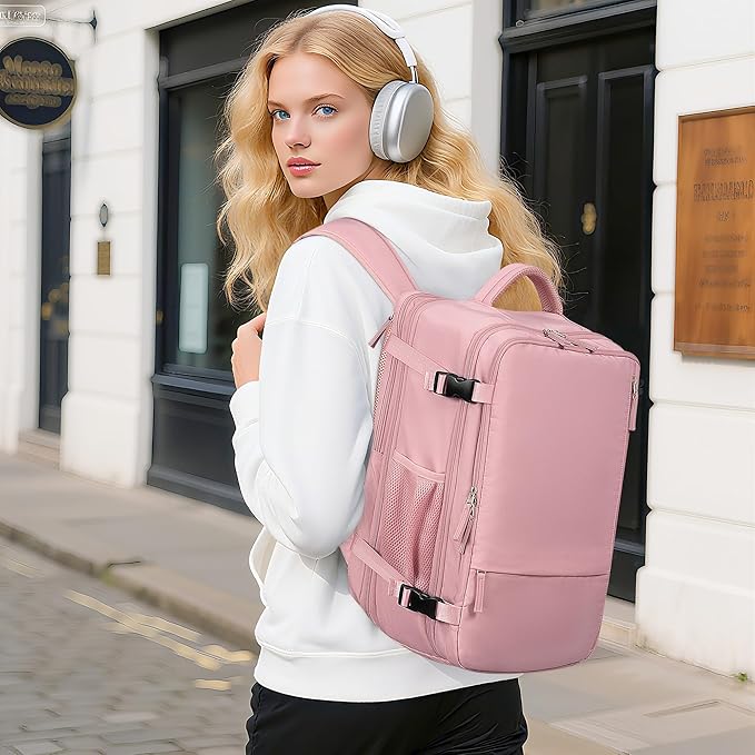 Beraliy Large Travel Backpack for Women, Personal Item Bag Airline Approved - Image 2