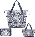 Large Capacity Foldable Travel Bag Expandable Portable Carry on Bag Dry&Wet by Orshawer
