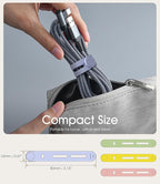 40Pcs Nearockle Reusable Cable Ties, Adjustable Silicone Cord Organizer Small - Image 2