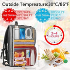 VECKUSON Laptop Backpack, 15.6 Inches, Waterproof, USB Charging Port, TSA - Image 5
