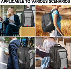 18.4 Inch Extra Large Travel Backpack, TSA Laptop Backpack - Image 6