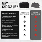 Jetstream Heavy Duty Multi Pocket Durable Sports Gym Equipment Travel Duffel Bag - Image 9