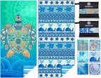 2 Pack Microfiber Lightweight Beach Towel Sand Free Quick Dry Absorbent Thin by WIDDONEN