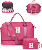 Ladies Gifts for Women, Birthday Gift-Initial Travel Bag by Vogewood