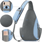 G4Free Sling Bag RFID Blocking Sling Backpack Crossbody Chest Bag Daypack - Image 4