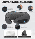 Airplane Travel Pillow, Memory Foam Travel Pillow, Suitable - Image 3