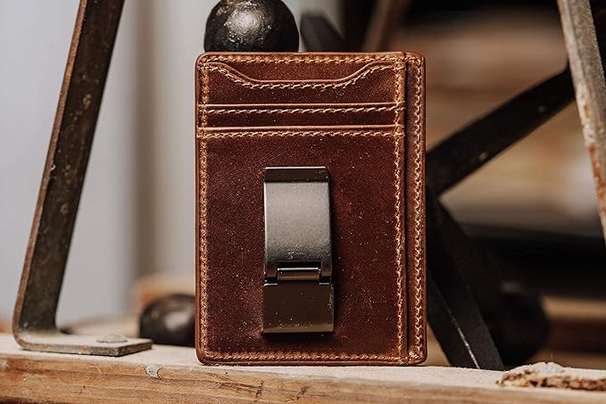 House of Jack Co. Flynn Hinged Money Clip Wallet - Image 5