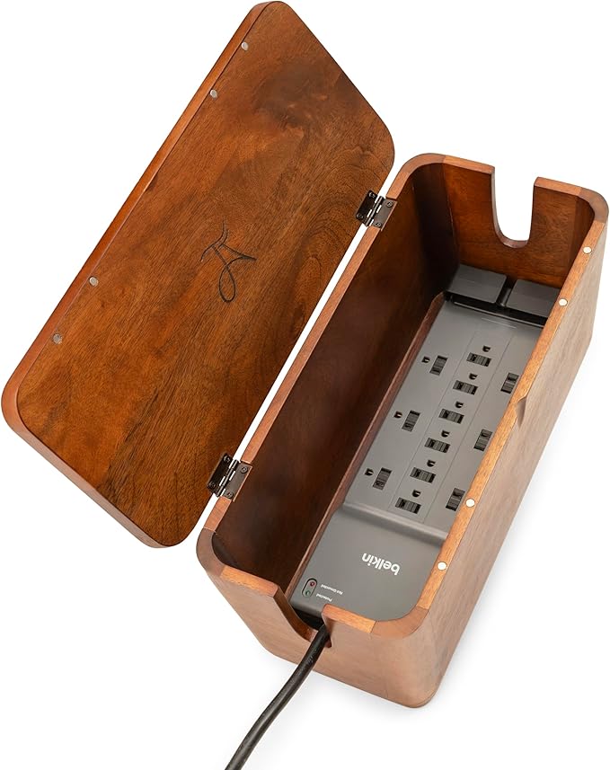 Extra Large Cable Management Box by LuxeDesigns