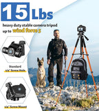 JOILCAN Tripod for Camera, Phone Tripods for Video Recording Photo Vlog - Image 2