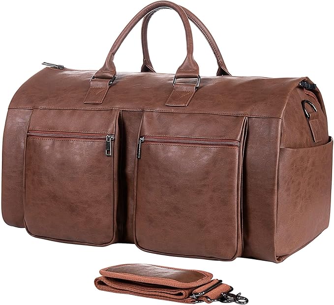 seyfocnia Convertible Travel Garment Bag, Carry on Garment Duffel Bag by Seyfocnia