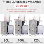 120L Duffle Bag for Travel, Large Foldable Waterproof Travel Duffel Bags - Image 3