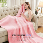 L'AGRATY Knitted Weighted Blanket - Image 6