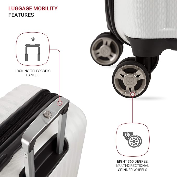 SwissGear 7272 Energie Expandable Hardside Luggage - Image 2