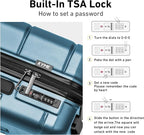 KYME Hardside Expandable Carry On Luggage 22x14x9 Airline Approved 20 Inch - Image 7