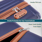Hoteel Luggage 6-piece Set, 360° Universal Suitcases - Image 3