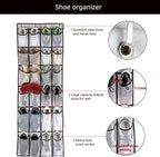 Hanging Shoe Organizer, Over The Door Shoe Organizer - Image 4