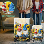 Luggage Cover + Tag, Dwarf Travel Suitcase Protector - Image 6