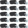JOIKIT 15 Pack 6.5 Feet x 1 Inch Lashing Straps, Cam Buckle Tie Down Strap up by JOIKIT