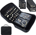 Meneng Travel Jewelry Case Organizer: Jewelry Bags Storage Book Binder by Meneng