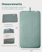 Lily Miles Baby Changing Pad Portable, Diaper Changing Mat - Image 4