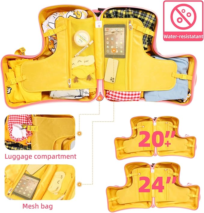 Kids' Lightweight Ride on Luggage - Image 2