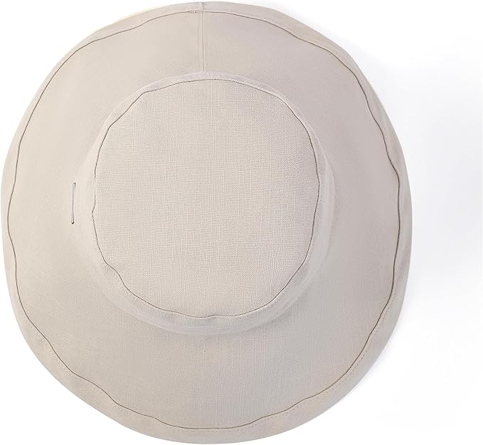 Bona Wide Brim Sun Hat for Women | 4.7" Brim, Drawstring Adjust, UPF Sun - Image 6