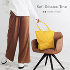 Italian Calf Leather Tote for Women - Image 4
