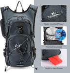 Hydration Backpack Pack with 2L Water Bladder 18L Hiking Backpack Women Men - Image 3