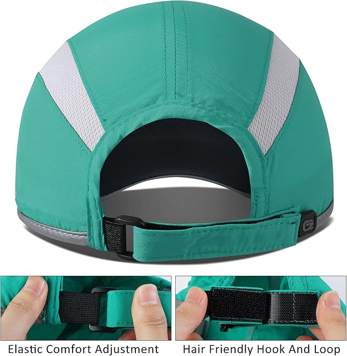 GADIEMKENSD Reflective Folding Outdoor Hat Unstructured Design UPF 50+ Sun - Image 3