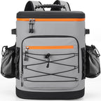 Large 52cans Cooler Backpack, Waterproof, Leak Proof, 30L Large Capacity by YOUNGOA