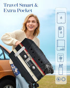 Slohif Luggage Cover for Suitcase Tsa Approved Protector - Image 3