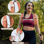 FIORETTO 15L Hiking Backpack for Women Men Mini Packable Backpack Lightweight - Image 2