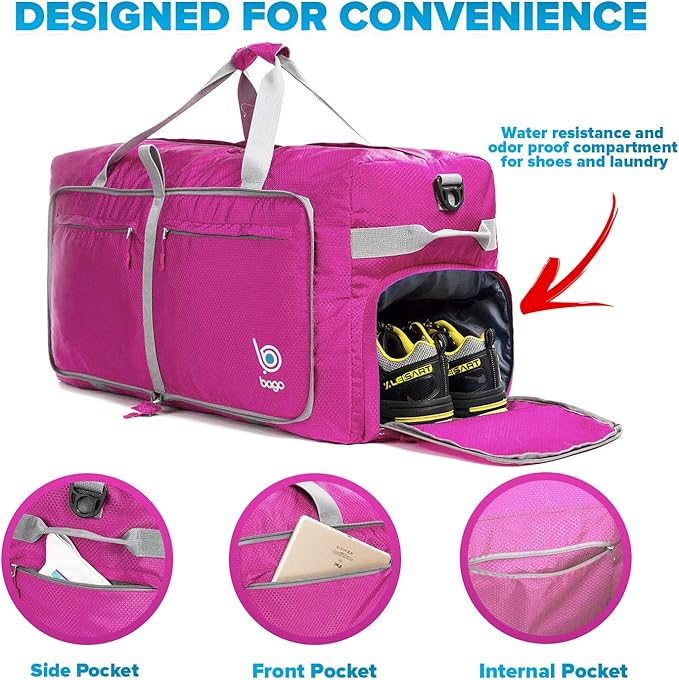 Bago Large Foldable Duffel Bags - Image 4