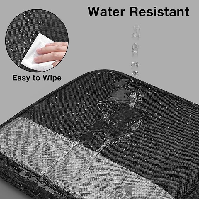 MATEIN Cord Organizer Travel Case 2 Pack, Water Resistant Tech Organizer Pouch - Image 4