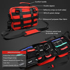 430 Piece First Aid Kit, Well-Organized Premium Waterproof Compact Trauma - Image 7