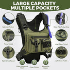 USA Original Patent Running Hydration Vest Backpack, Lightweight Chest Pack - Image 2