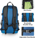 WATERFLY Lightweight Packable Hiking Backpack: 30L Foldable Travel Daypack - Image 5