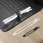 Nearockle Silicone Cable Ties Cord Organizer Cable Management - Image 6