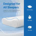 AM AEROMAX 26" Queen Size Contour Memory Foam Pillow, Cervical Pillow - Image 4